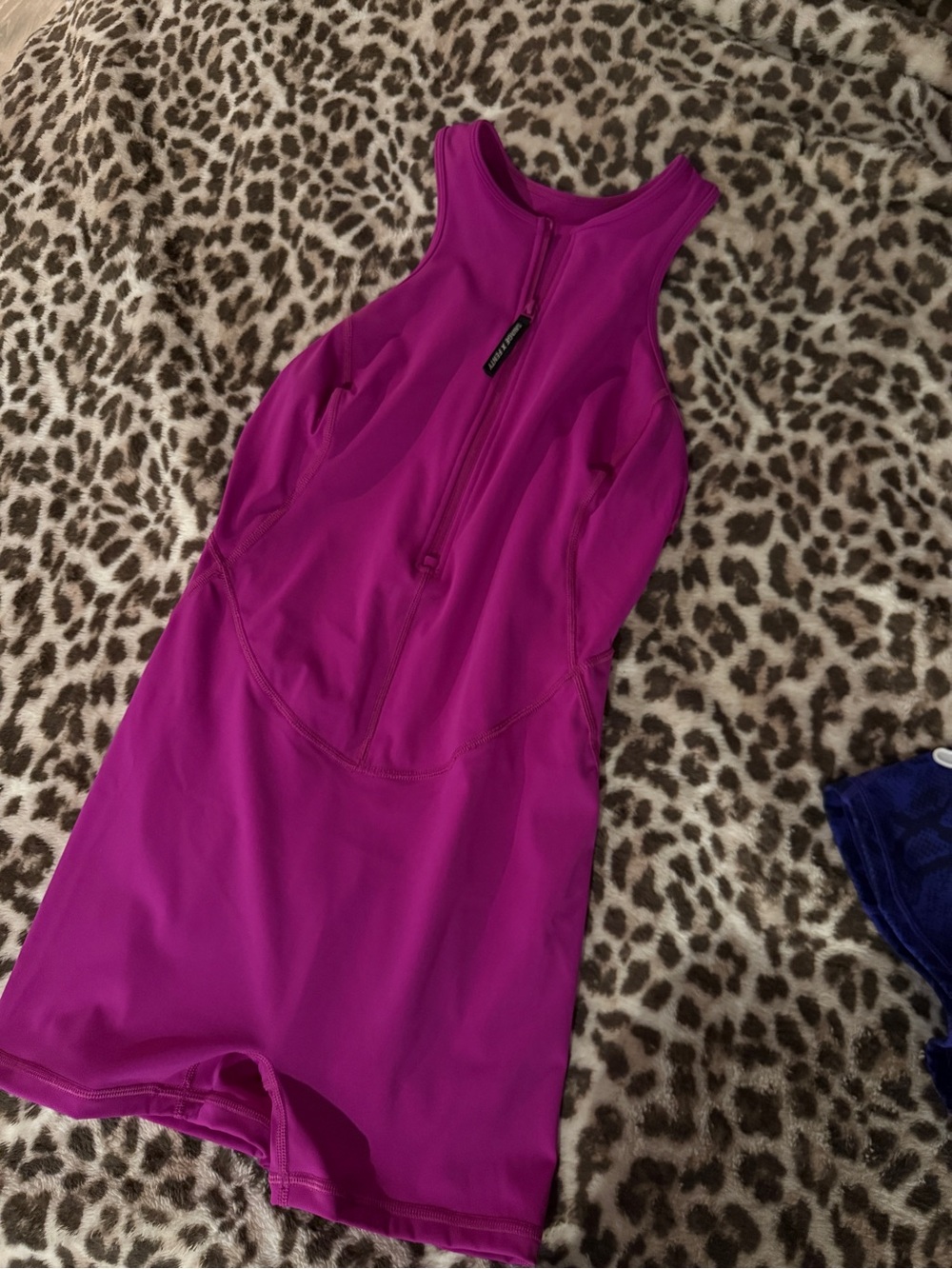 Savage X Fenty Fuchsia Athletic Romper